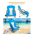 Low Sling big and tall folding chair camping with cup holder best camping lounge picnic chair